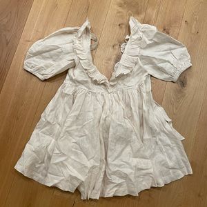 Cream LPA dress